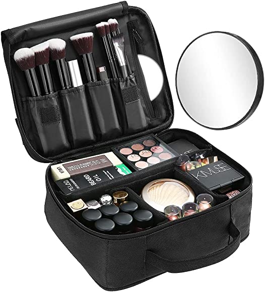 Neceser con espejo para maquillaje 