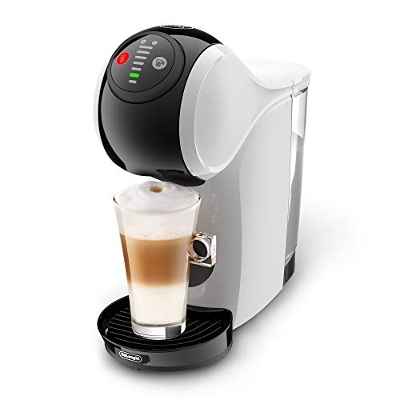 Nescafé Dolce Gusto Genio S De'Longhi EDG225.W - Máquina cafetera automática de cápsulas para café expreso y otras bebidas frías y calientes, color blanco