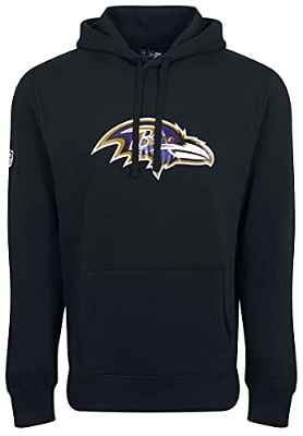 New Era 11073780 Sudadera, Unisex Adulto, Negro (blk), 2XL