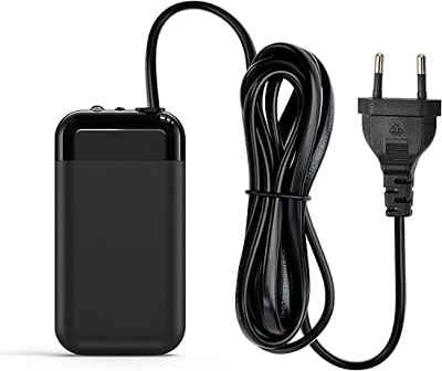 NICREW Calentador Acuario 15W con Indicador LED, Calentador Acuario Mini, Calentador Acuario, Calentador Acuario para Peces y Tortugas hasta 10 L