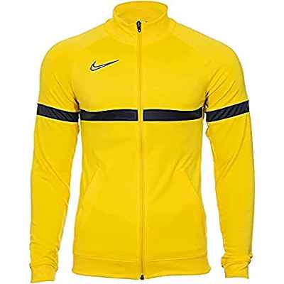Nike Dri-fit Academy 21 Chaqueta, Multicolor (Tour Yellow/Black/Anthracite/Black), M para Hombre