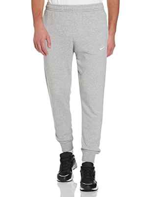 NIKE M NSW Club Jggr Ft Pantalones de Deporte, Hombre, dk Grey Heather/Matte Silver/White, S