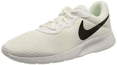 Nike Tanjun, Zapatillas Hombre, White Black Barely Volt, 45.5 EU