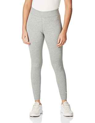 NIKE W NSW ESSNTL LGGNG 7/8 LBR MR Leggings, Womens, dk Grey Heather/(White), S