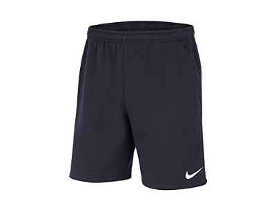 NIKE Y Nk Flc Park20 Kz, Shorts Unisex Niños, Obsidian/white/white, 12 Años