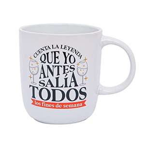 Oferta del día: Mr. Wonderful - Taza - Cuenta la leyenda que yo antes salía todos los fines de semana