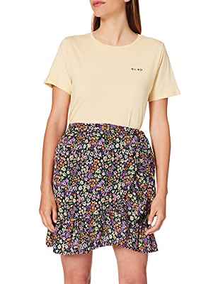 Only Onlolivia Wrap Falda Wvn Noos, Negro/AOP:Shore Flower, M para Mujer