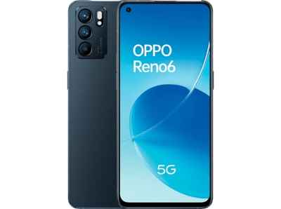 OPPO Reno 6 5G - Smartphone 128GB, 8GB RAM, Dual SIM, Carga rápida 65W - Negro