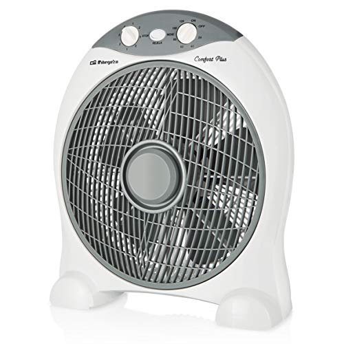 Orbegozo Ventilador con 5 aspas, 3 Velocidades, Temporizador
