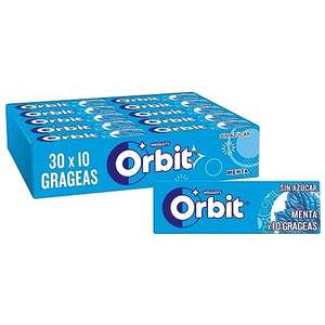 Orbit Chicles Sin Azúcar Sabor Menta (30x10)