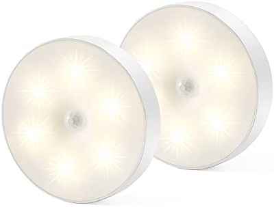 Pack 2 luces led con sensor de movimiento 