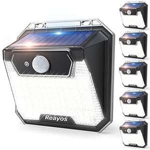 Pack 6 Focos LED Exterior Solares (otro modelo en descripción)