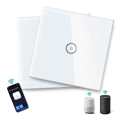 Pack de 2 interruptores inteligentes Aigostar