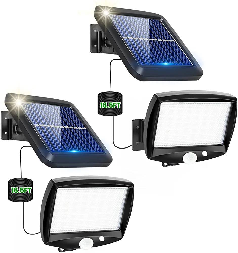Pack de 2 Luces Solares Exteriores