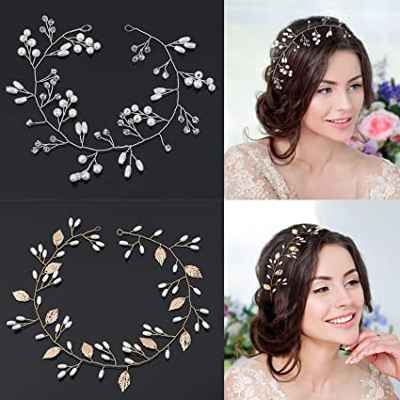 Pack de 2  tocados de novia Holres