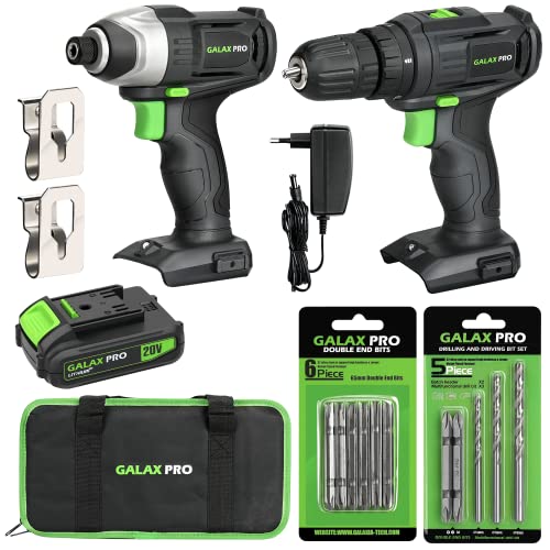Pack de taladro y atornillador inalámbrico 