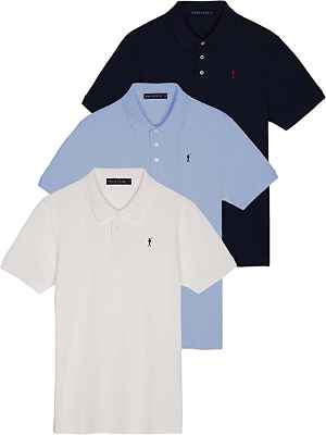 Pack de Tres Polos POLO CLUB