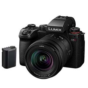 Panasonic LUMIX DC-S5 II + objetivo 20-60mm + batería extra