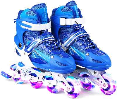  Patines en Línea Ruedas con Luz 