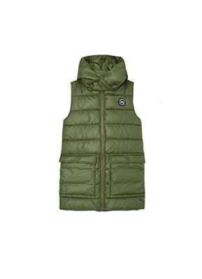 Pepe Jeans Amberly, Chaleco Niñas, Verde (Thyme), 14 Años