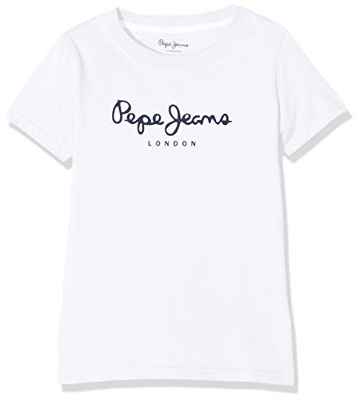 Pepe Jeans Art N Camiseta, Blanco (Old Blanco), 4 años para Niños