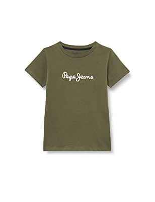 Pepe Jeans Art New Camiseta, Verde, 6 Años para Niñas