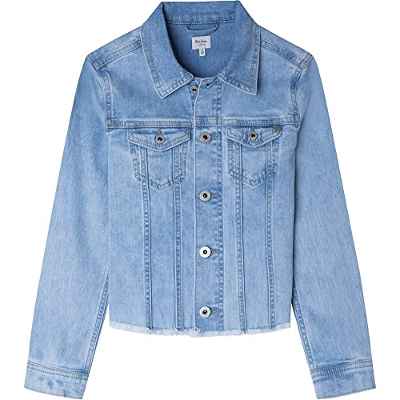 Pepe Jeans PG401042, Chaqueta Niñas, Azul (000Denim), 10