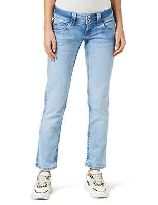 Pepe Jeans, VENUS, Pantalones Mujer, Azul (000DENIM VW7), 29W / 30L