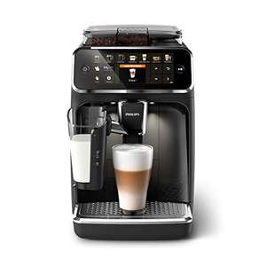 Philips Serie 5400 Cafetera Superautomática - Sistema de Leche LatteGo, 12 Variedades de Café, Pantalla Intuitiva, Negro