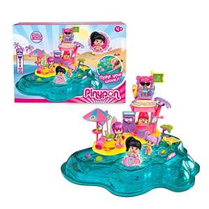 Pinypon - Beach, Playset de juego de playa con accesorios