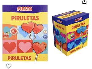 Piruletas fiesta 2 cajas de 80 ud