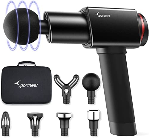 Pistola de masaje con 6 velocidades