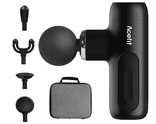 Pistola de masaje con accesorios