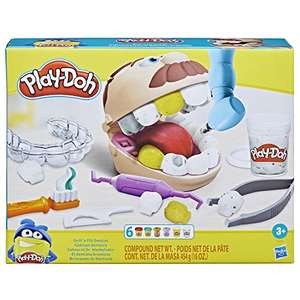 Play-Doh F1259 Juguete El Dentista Bromista, Niños a Partir 3 años, No Tóxico, Colores Surtidos, 8 Botes