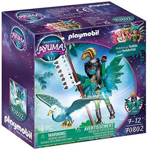 PLAYMOBIL Adventures of Ayuma 70802 Knight Fairy con Animal del Alma y Accesorios