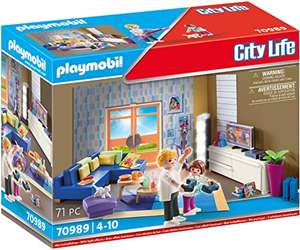 PLAYMOBIL City Life Salon con luz.