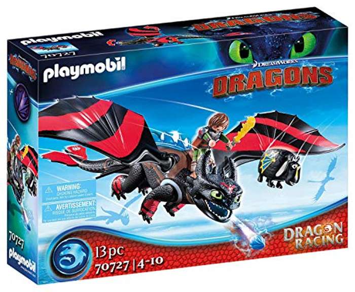 PLAYMOBIL Hipo y Desdentao, Como entrenar a tu dragón