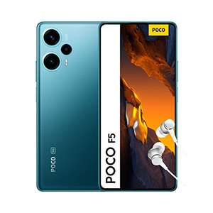 POCO F5 5G - 12/256GB ,ES + 3 años garantía,Pantalla 6.67” 120Hz FHD+ POLED, Snapdragon 7+ Gen2,Triple Camara 64MP con OIS,5000mAh,NFC,Verde