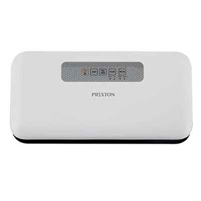 PRIXTON - Envasadora al vacío domestica de Alimentos/Máquina selladora al vacío, Modo Manual y automático, para Alimentos húmedos, Secos y frágiles, Bolsas Incluidas | VS100