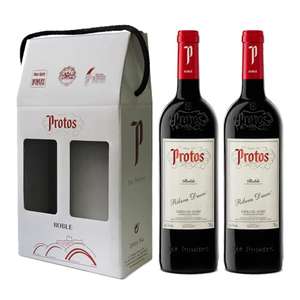 Protos Roble, Estuche Vino Tinto, Ribera del Duero, 2 botellas 75cl
