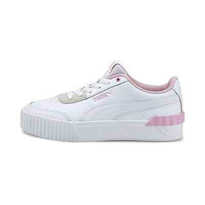 PUMA Carina Lift, Zapatillas, Mujer, Blanco (Puma White/Pink Lady), 37.5 EU