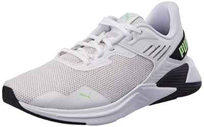 PUMA Disperse Xt 2 Zapatillas de Entrenamiento, Unisex Adulto, Blanco (Puma White/Fizzy Lime), 44 EU