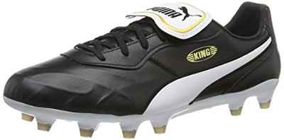 PUMA King Top FG, Zapatillas de Fútbol Unisex Adulto, Negro Black White, 42 EU