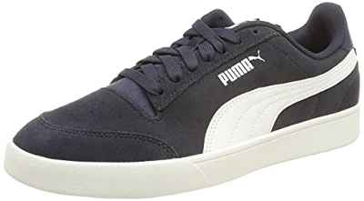 PUMA Shuffle SD, Zapatillas deportivas, para Unisex adulto, Azul (Peacoat-Puma White), 43 EU
