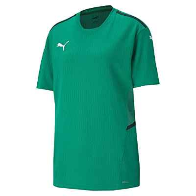 PUMA teamCUP Jersey Jr Camiseta, Niños, Pepper Green, 152