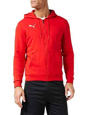 PUMA Teamgoal 23 Casuals Hooded Jacket Sudadera, Hombre, Puma Red, S