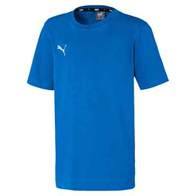 PUMA Teamgoal 23 Casuals tee Jr Camiseta, Niños, Electric Blue Lemonade, 164