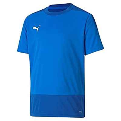 PUMA Teamgoal 23 Training Jersey Jr Camiseta, Niños, Electric Blue Lemonade-Team Power Blue, 128