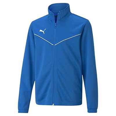 PUMA Teamrise Training Poly Jacket Chaqueta De Entrenamiento, Unisex niños, Electric Blue Lemonade, 140