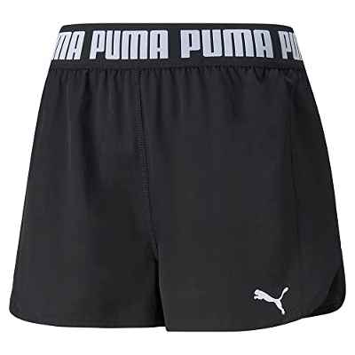 PUMA Train Strong Woven-Pantalón Corto de 3 Pulgadas Punto, Mujer, Negro Black, S